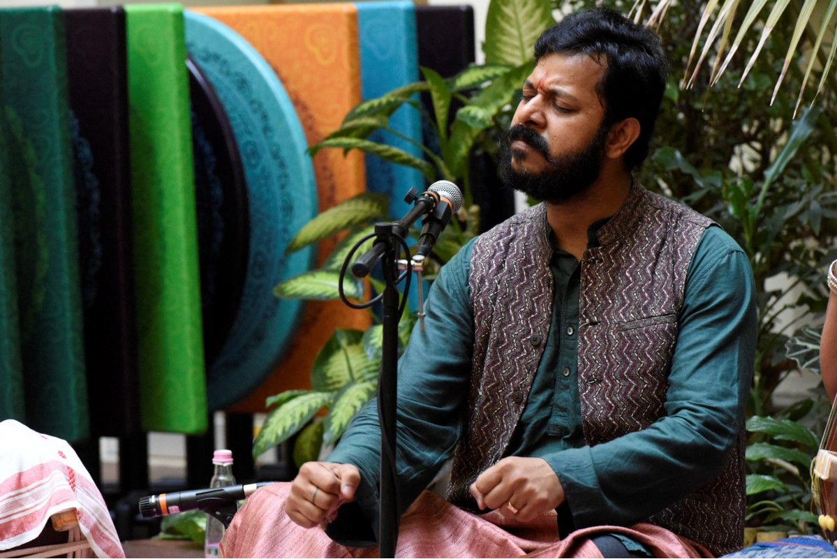 Sumeet Anand Pandey (Dhrupad) és Virágh Balázs (Pakhawaj) koncertje