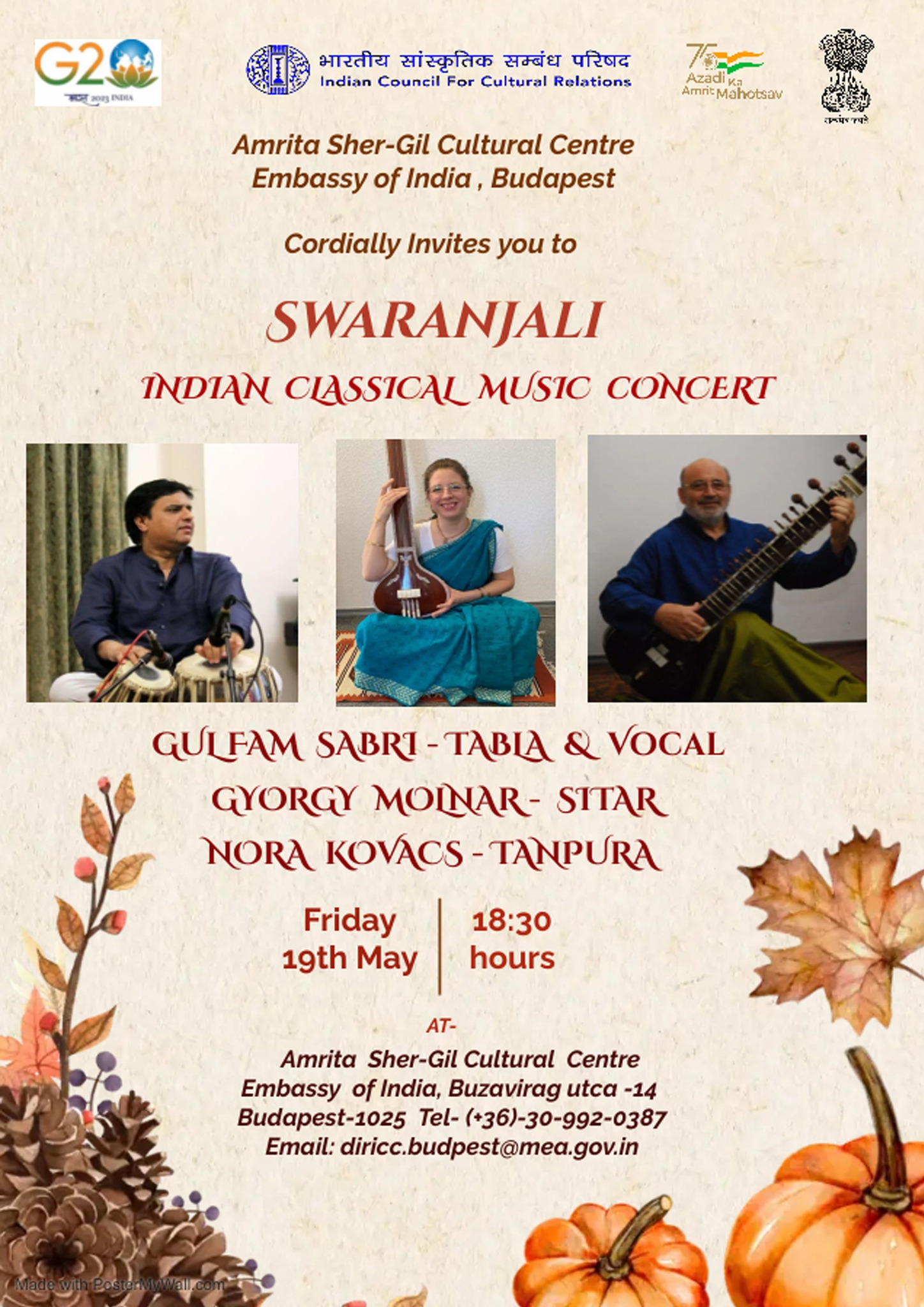 Swaranjali / Indian classical music event
