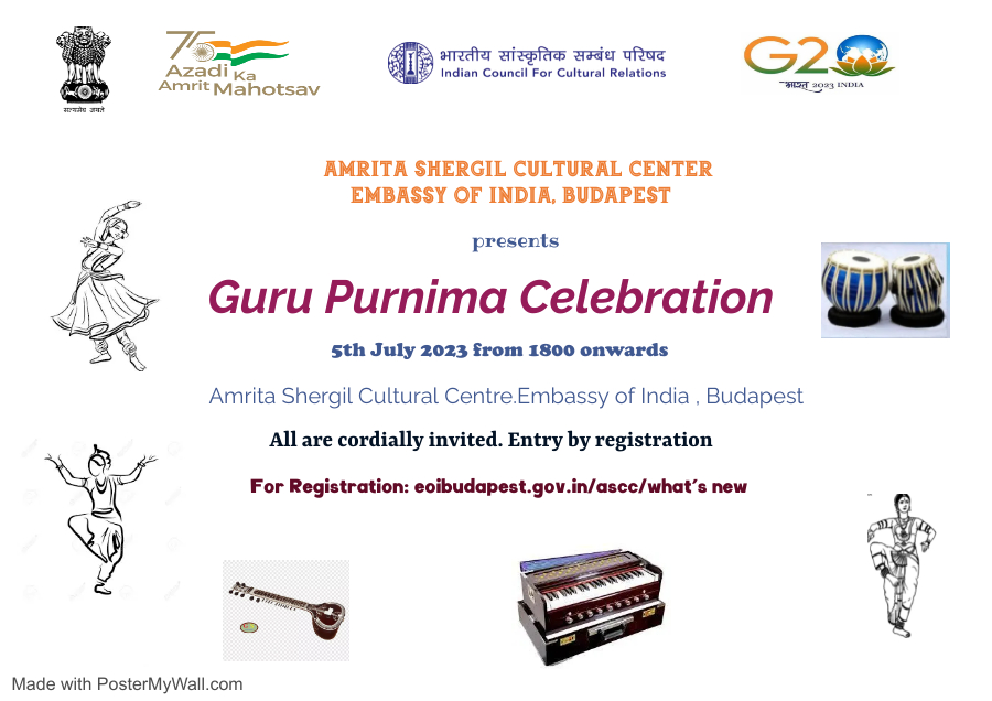 Guru Purnima Celebration 2023 - 5 July