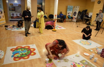 Rangoli competition & Egressy Béni School performance