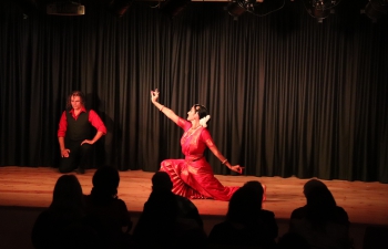 Dora Bittner's Bharatanatyam-Flamenco fusion show