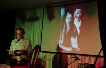 Attila Jász poet about Amrita Sher-Gil - literature evening