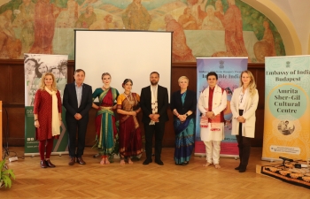 Bharatiyam event at MATE, Gödöllő