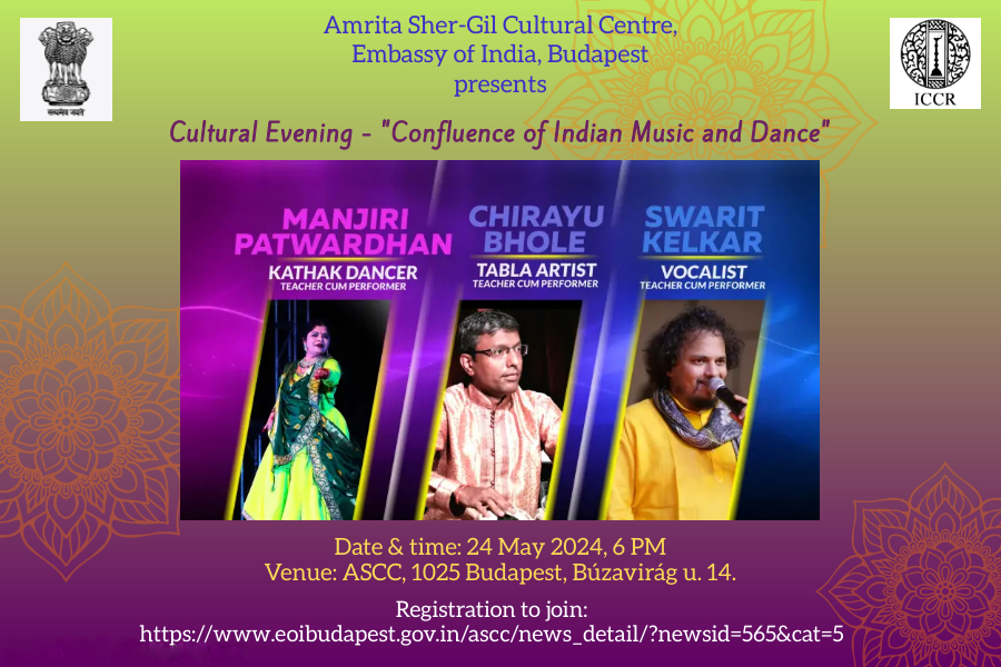 Confluence of Indian Music and Dance - Cultural Evening
