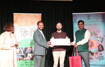Closing Ceremony of Hindi classes
