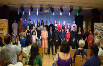 Amrita Sher-Gil Cultural Centre (ASCC) hosted a concert by “Indo-European Youth Orchestra” at its auditorium on 6 August 2025