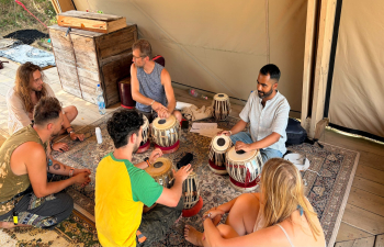 Tabla Workshop at SunFestival Csobánkapuszta