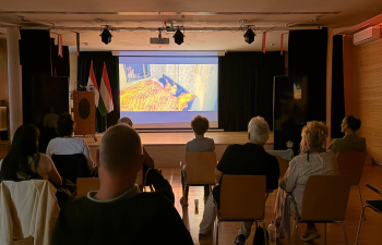 The popular Hindi movie Dum Laga Ke Haisha was screened at ASCC, Embassy of India, with Hungarian subtitles, bringing audiences together for an engaging cinematic experience and fostering cultural exchange through Indian cinema.