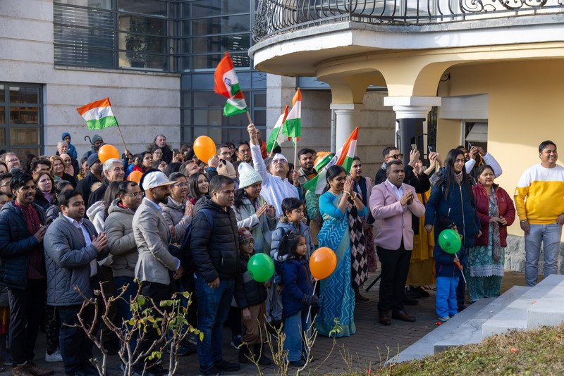 Glimpses of the 76th Republic Day celebrations! Amb Partha Satpathy unfurled the flag and read out Hon’ble President of India’s message in presence of Indian diaspora and friends of India, followed by cultural performances
