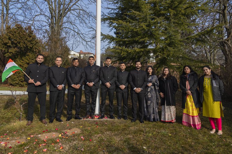 Glimpses of the 76th Republic Day celebrations! Amb Partha Satpathy unfurled the flag and read out Hon’ble President of India’s message in presence of Indian diaspora and friends of India, followed by cultural performances