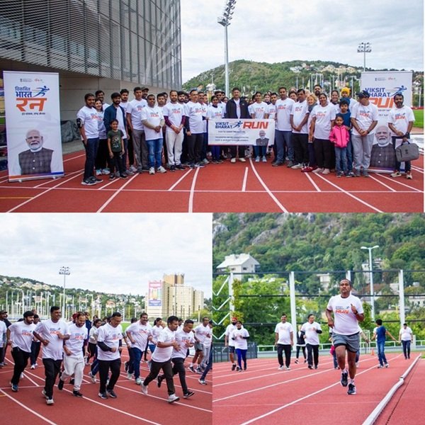 Embassy of India organised Viksit Bharat 2025 on 28 September 2025. The event witnessed enthusiastic participation from more than 100 members of the Indian diaspora and Friends of India. Ambassador Anshuman Gaur graced the event and flagged off the run.