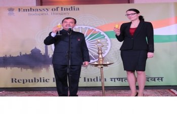 The Embassy of India in Hungary celebrated the 70th Republic Day of India on Jan 26, 2019.  January 26, 2019