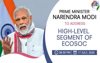 PM Narendra Modi  to address a HighLevel Segment of @UN  Economic n Social Council