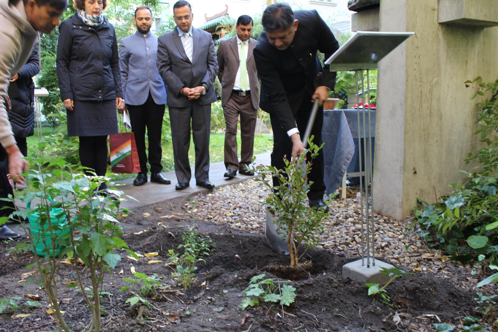 Tree plantation under “Ek Ped Maa Ke Naam” at Hopp Ferenc Museum, Budapest !!