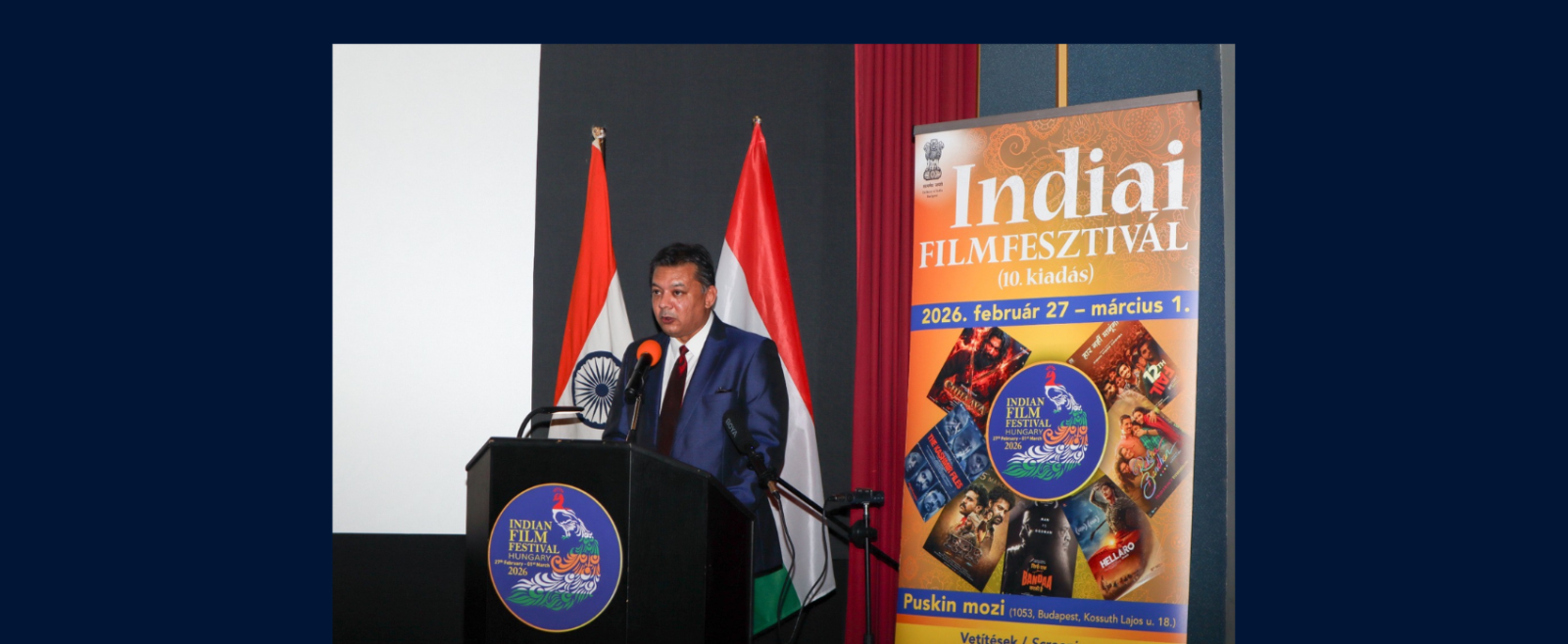 10th Edition of Indian Film Festival at Puskin cinema, Budapest.