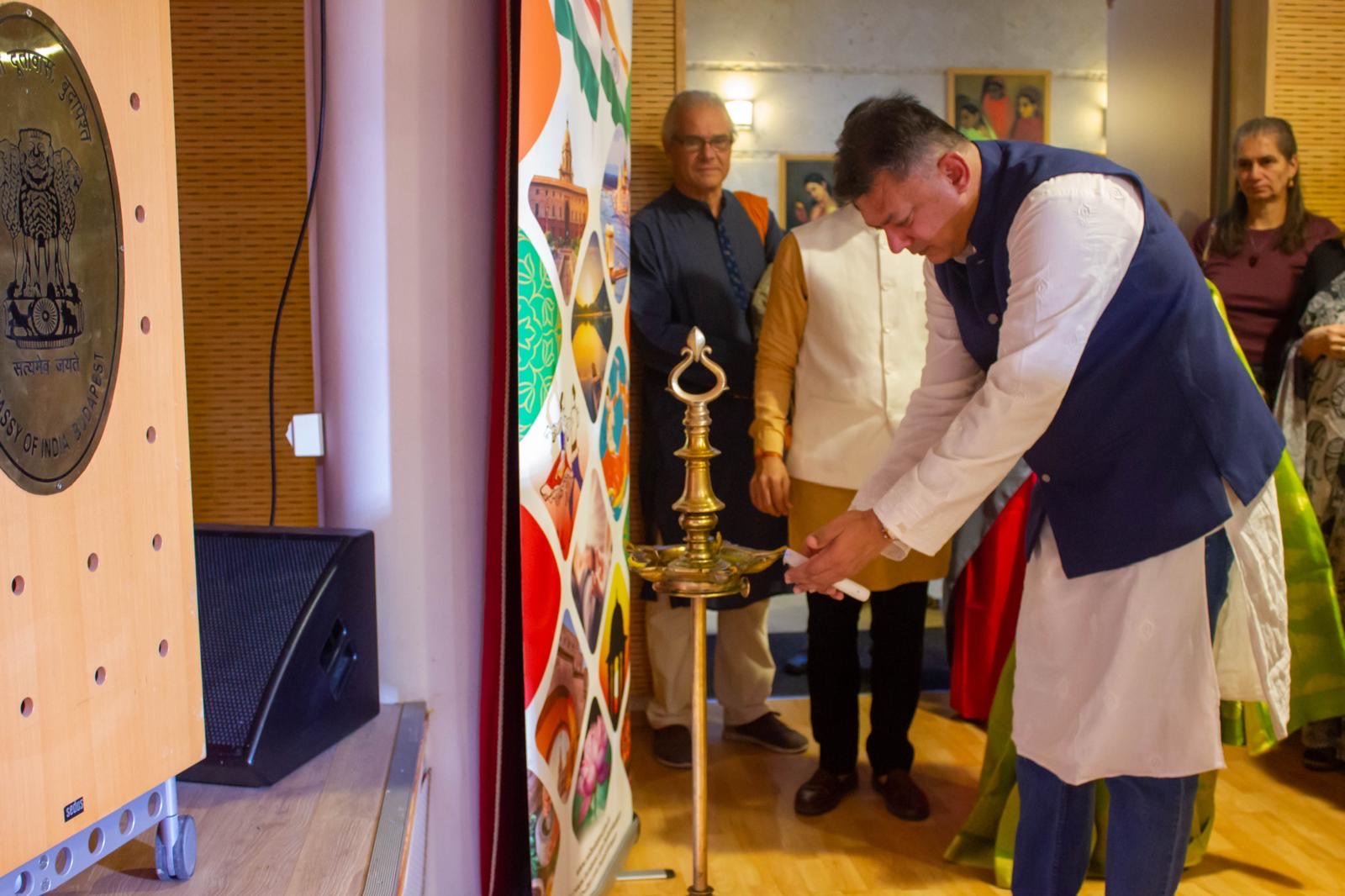 Diwali Celebrations in Embassy of India Diwali Celebrations in Embassy of India