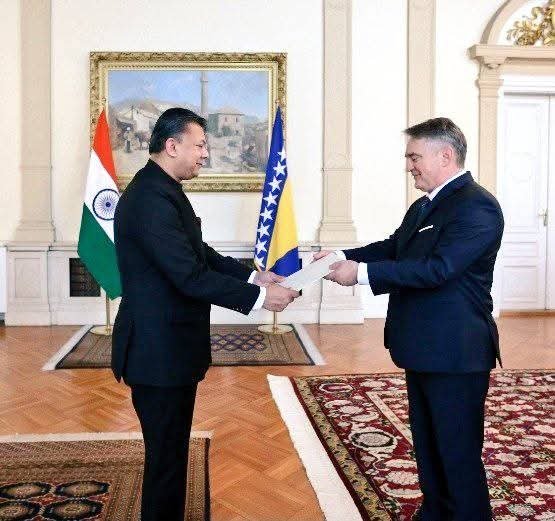 Credential Ceremony of H.E. Shri Anshuman Gaur