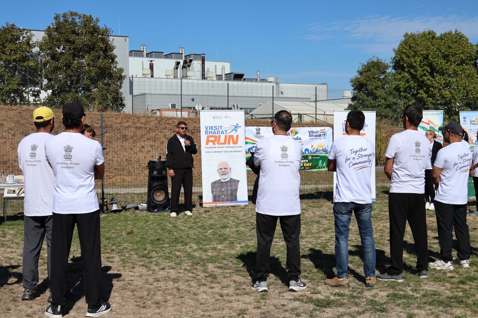 As part of Sewa Pakhwada 2026, the Embassy organised a Viksit Bharat Run, witnessing enthusiastic participation from the Indian community.