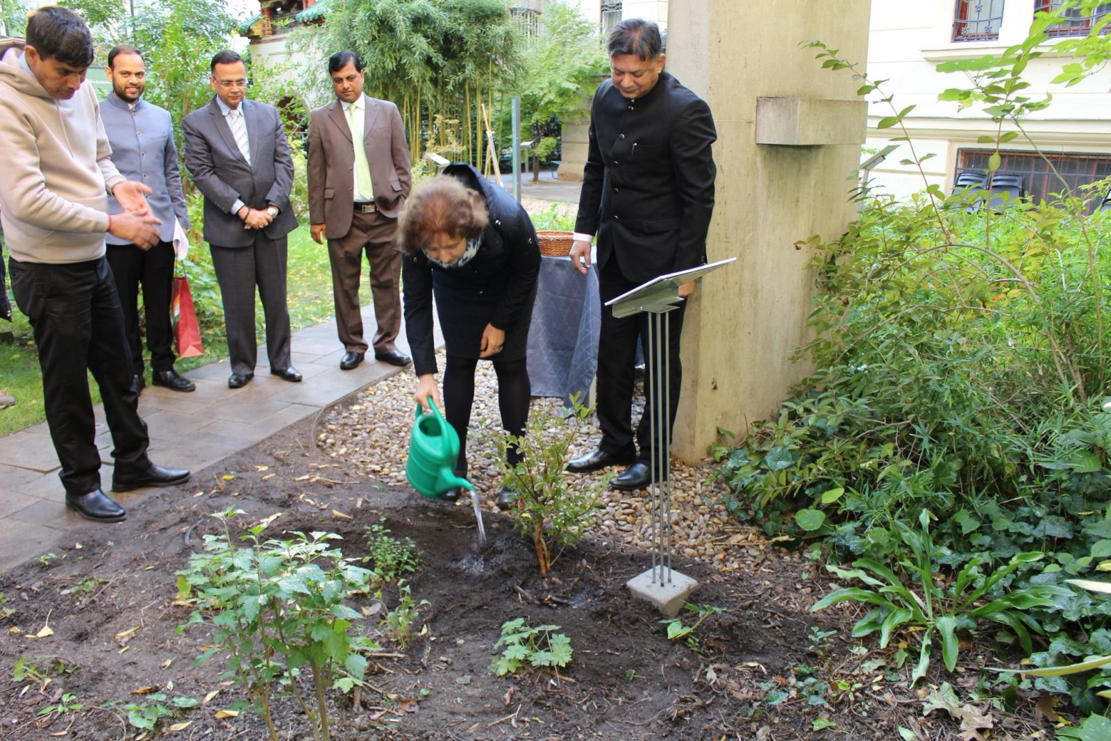 Tree plantation under “Ek Ped Maa Ke Naam” at Hopp Ferenc Museum, Budapest !!
