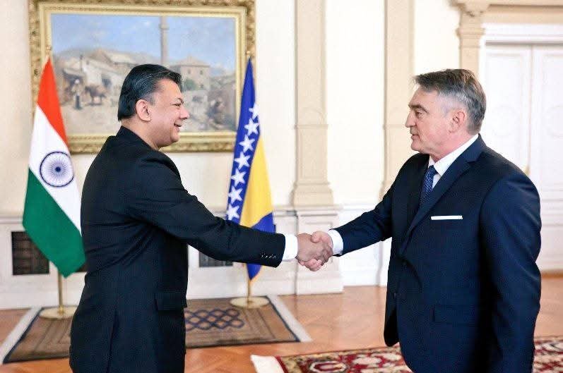 Credential Ceremony of H.E. Shri Anshuman Gaur