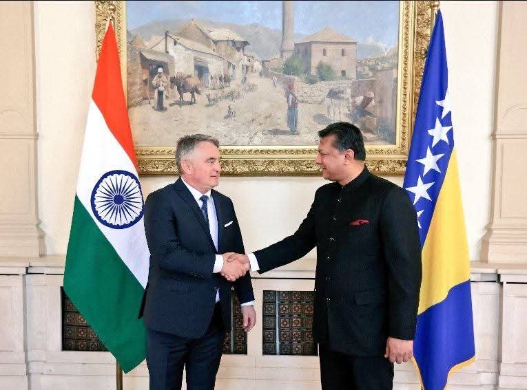 Credential Ceremony of H.E. Shri Anshuman Gaur