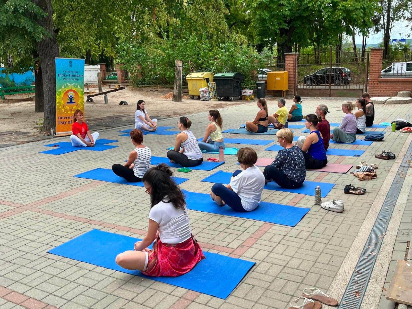 The First Amrita Day in Zebegény .The Embassy of India was delighted to join the Municipality of Zebegény and the Szabad Part Association in celebrating the first Amrita Day.