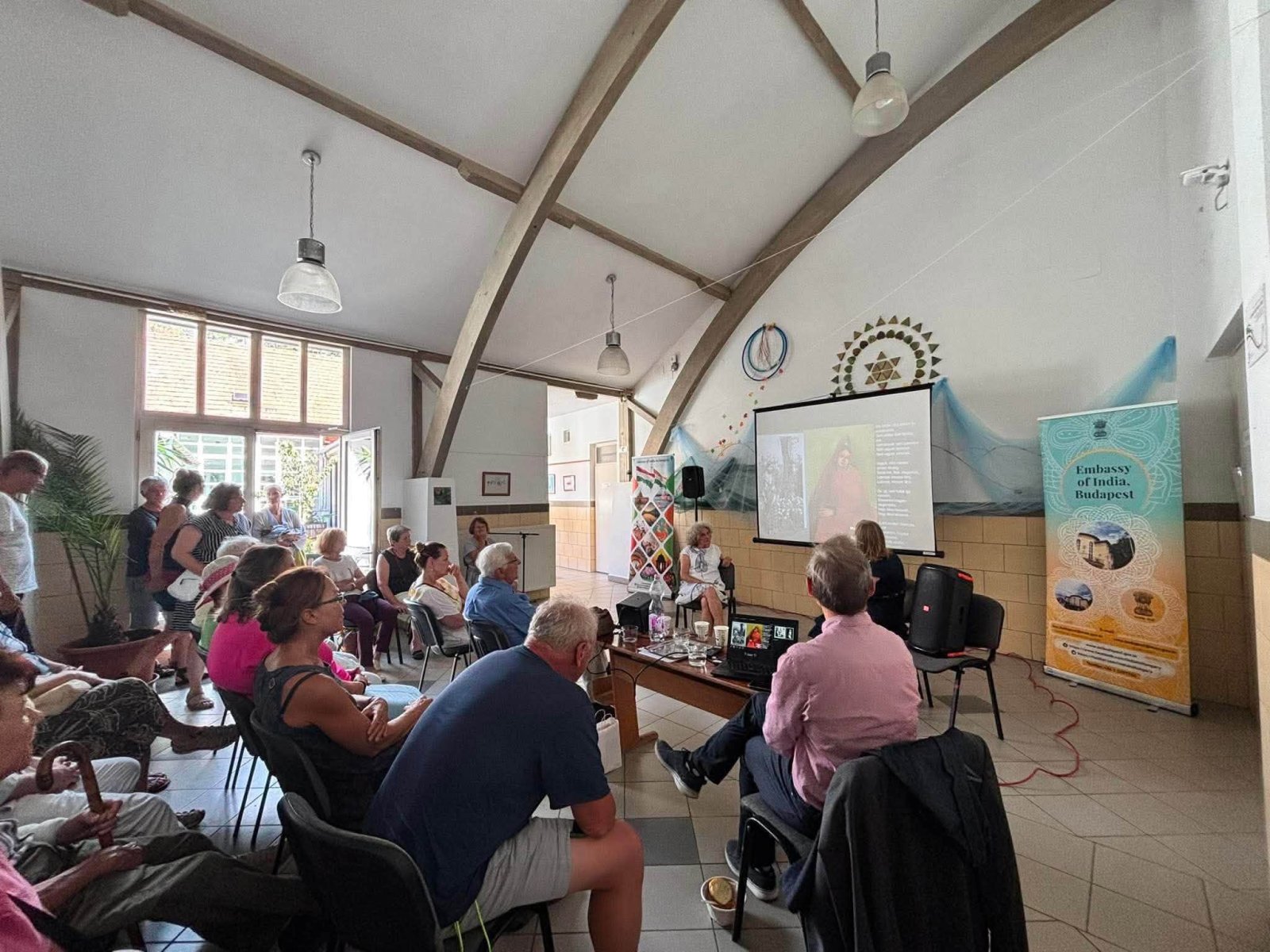 The First Amrita Day in Zebegény .The Embassy of India was delighted to join the Municipality of Zebegény and the Szabad Part Association in celebrating the first Amrita Day.