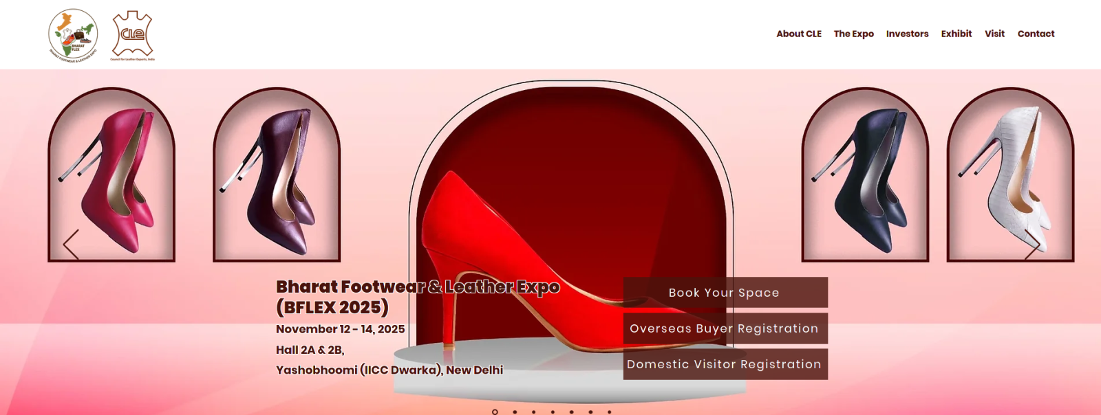 Trade Fair: 7th  Bharat Footwear and Leather Expo (BFLEX) -12-14 Nov 2025 New Delhi