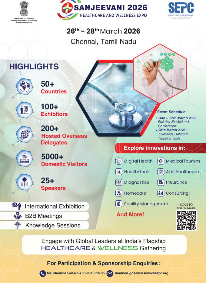 Trade Fair: Sanjeevani Healthcare and Wellness Expo 26-28 March 2026