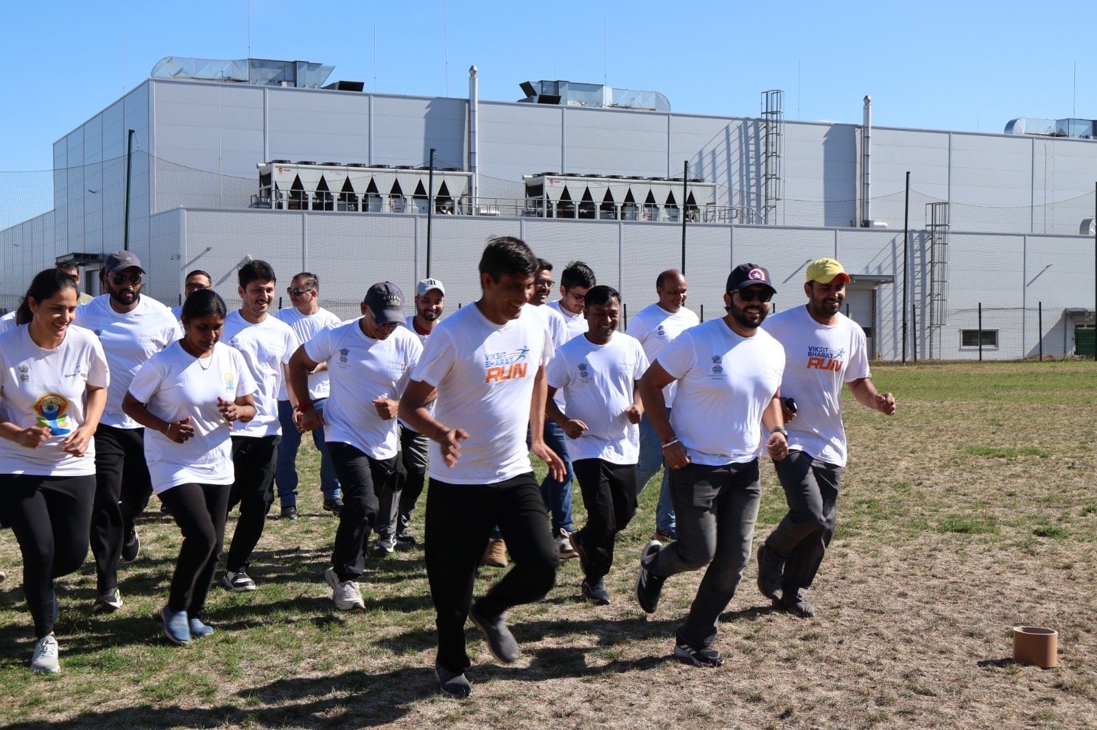 As part of Sewa Pakhwada 2026, the Embassy organised a Viksit Bharat Run, witnessing enthusiastic participation from the Indian community.