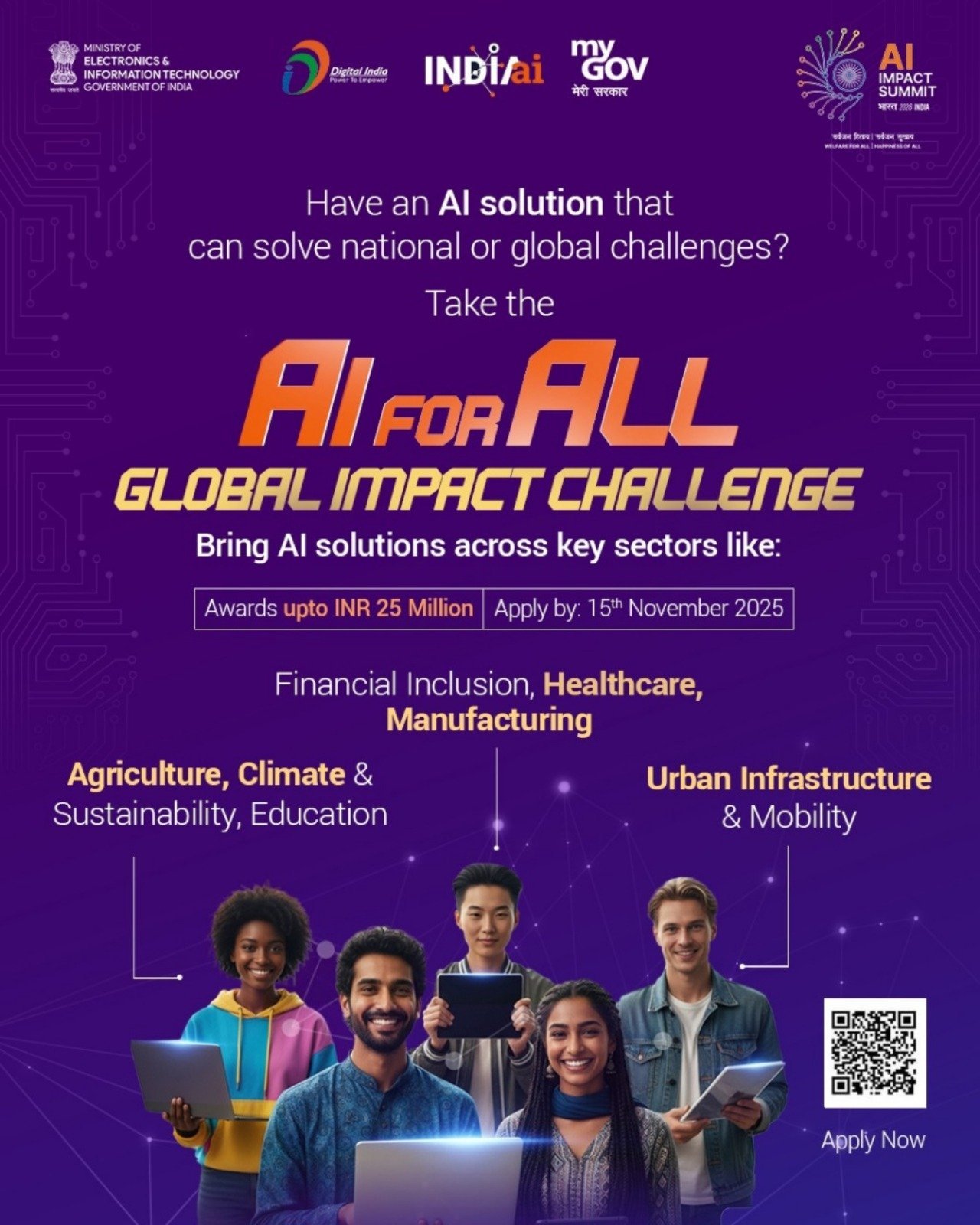 INDIA - AI Impact Summit (Register For Participation by 30th November 2025)