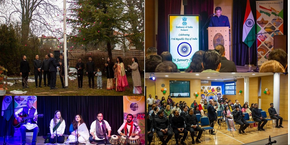 77th Republic Day celebrations at Embassy of India, Budapest!