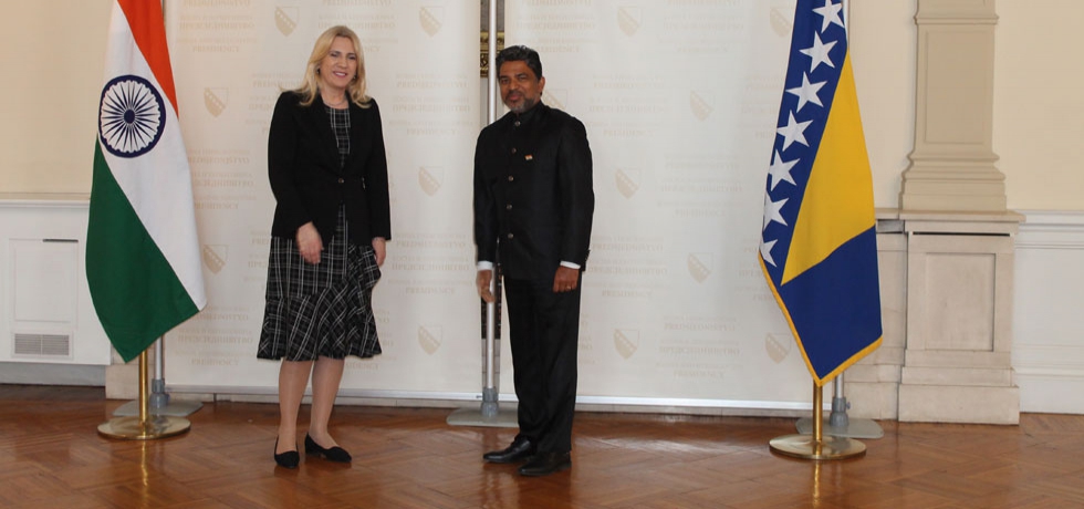 Presentation of Credentials to Chairperson of Presidency of Bosnia & Herzegovina
